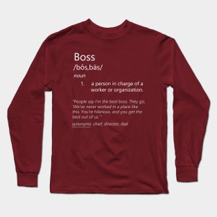 Define: BOSS Long Sleeve T-Shirt